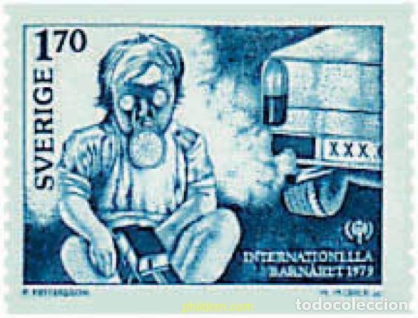 Sellos: 40916 MNH SUECIA 1979 A&Ntilde;O INTERNACIONAL DEL NI&Ntilde;O