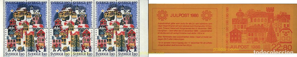Sellos: 3030 MNH SUECIA 1986 NAVIDAD