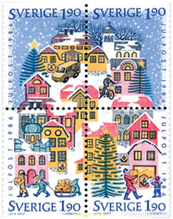 Sellos: 105984 MNH SUECIA 1986 NAVIDAD