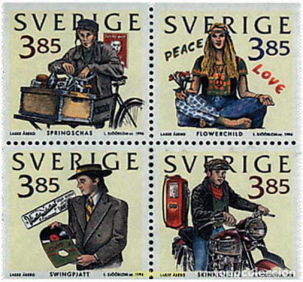 Sellos: 6647 MNH SUECIA 1996 DIA DEL SELLO
