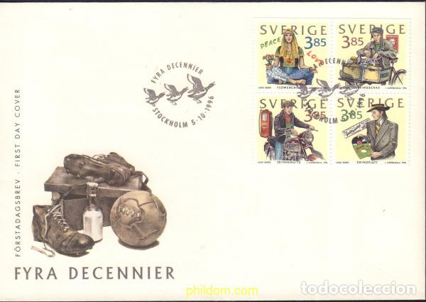Sellos: 544334 MNH SUECIA 1996 DIA DEL SELLO