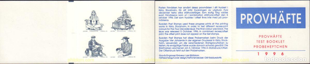 Sellos: 577082 MNH SUECIA 1996 DIA DEL SELLO
