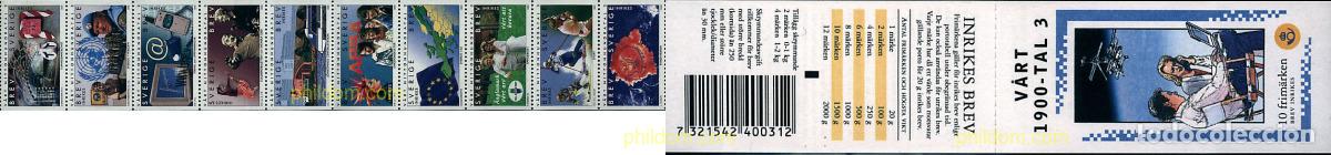Sellos: 114026 MNH SUECIA 2000 EL SIGLO XX
