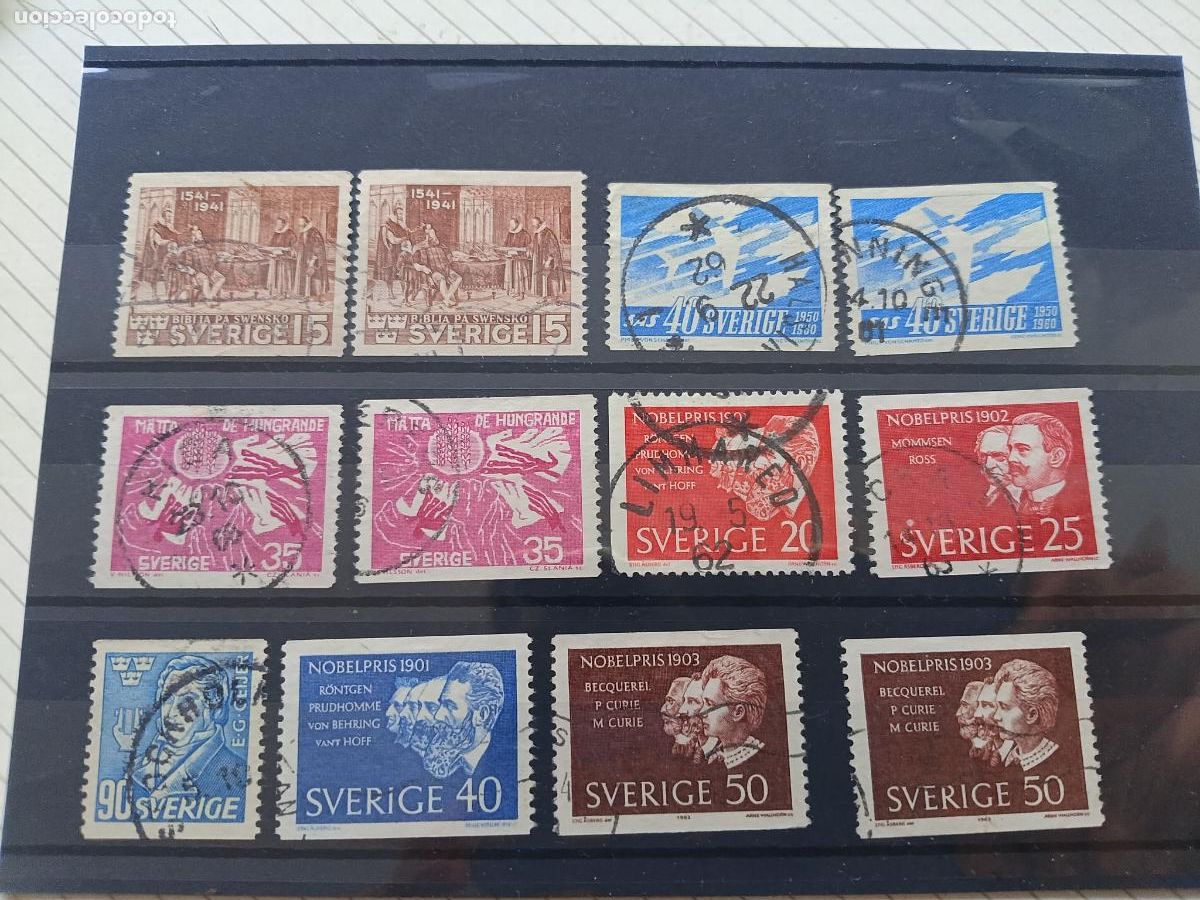 Sellos: Suecia. Lote de sellos