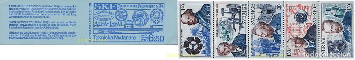 Sellos: 105948 MNH SUECIA 1976 INVENTORES