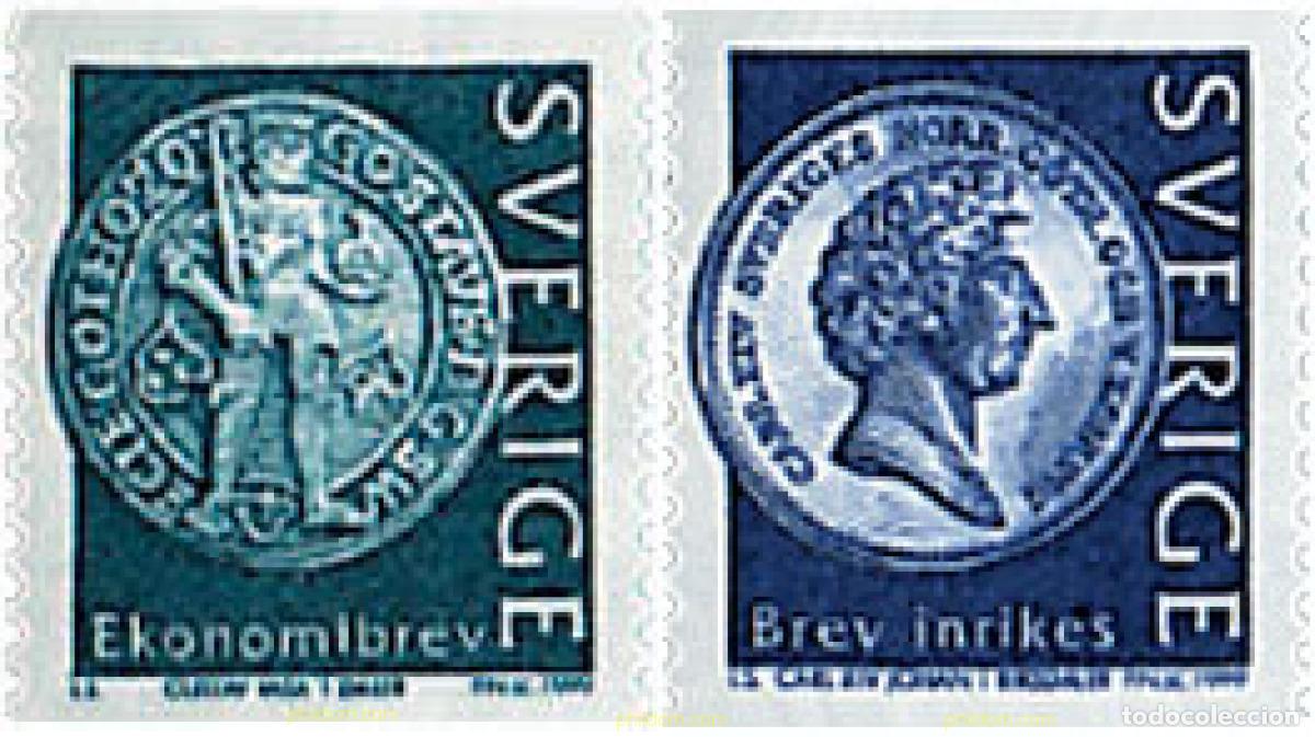 Sellos: 65419 MNH SUECIA 1999 MONEDAS