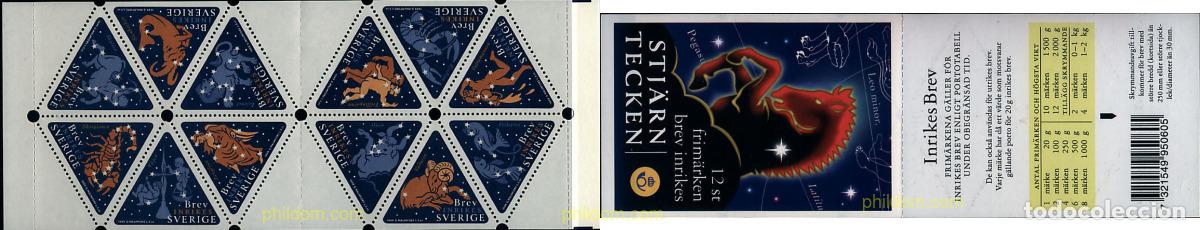 Sellos: 2495 MNH SUECIA 1999 SIGNOS DEL ZODIACO