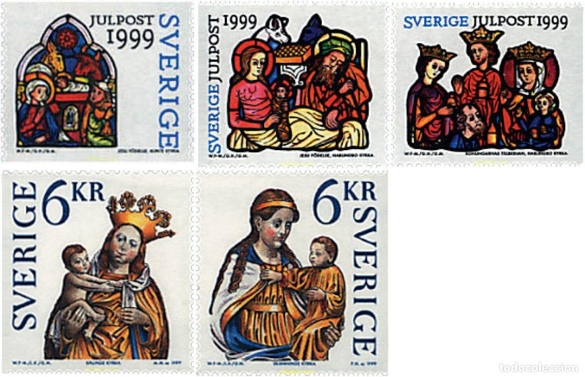 Sellos: 67694 MNH SUECIA 1999 NAVIDAD