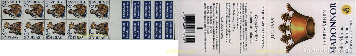 Sellos: 114008 MNH SUECIA 1999 NAVIDAD