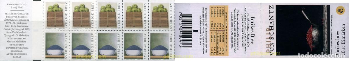 Sellos: 2522 MNH SUECIA 2000 FRUTA