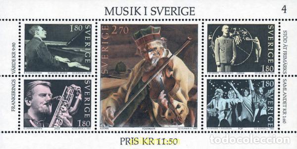 Sellos: 105871 MNH SUECIA 1983 MUSICA