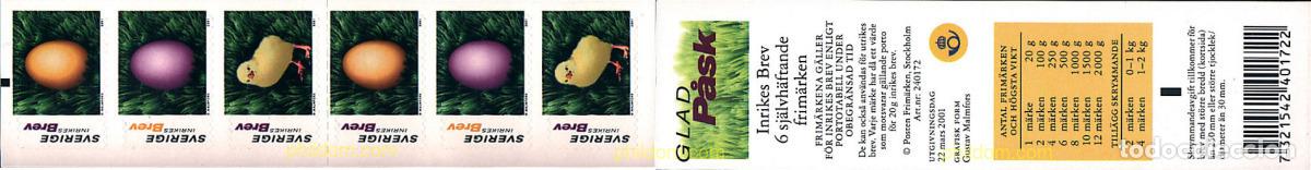 Sellos: 1994 MNH SUECIA 2001 PASCUA