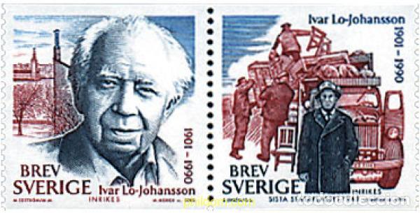 Sellos: 282108 MNH SUECIA 2001 CENTENARIO DEL NACIMIENTO DE IVAR LO-JOHANSSON