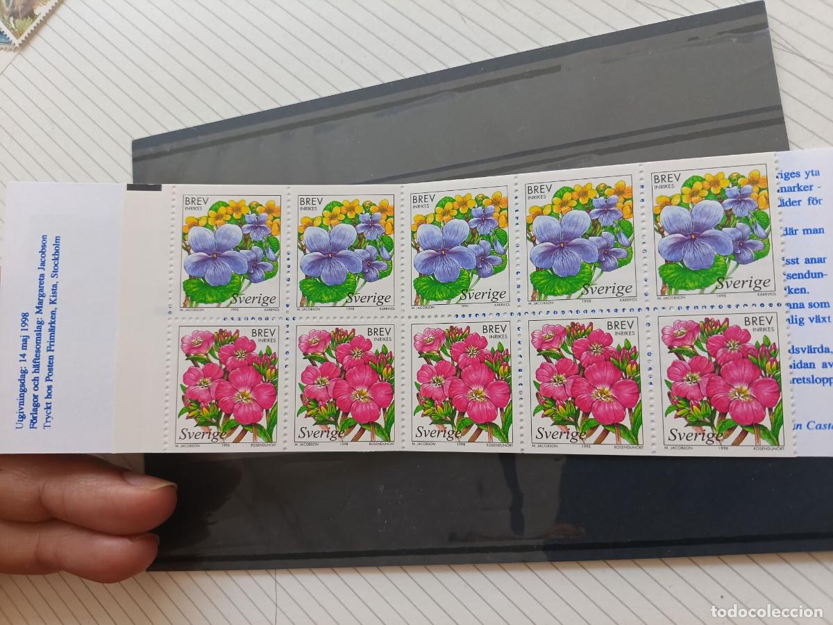 Sellos: Suecia. Carnet de 1998