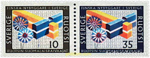 Sellos: 232445 MNH SUECIA 1967 HOMENAJE A LA COMUNIDAD FINESA EN SUECIA