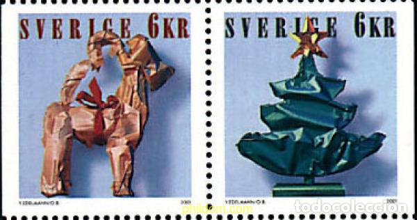 Sellos: 4658 MNH SUECIA 2001 NAVIDAD