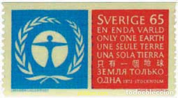 Sellos: 665428 MNH SUECIA 1972 CONFERENCIA DE LAS NACIONES UNIDAS EN ESTOCOLMO