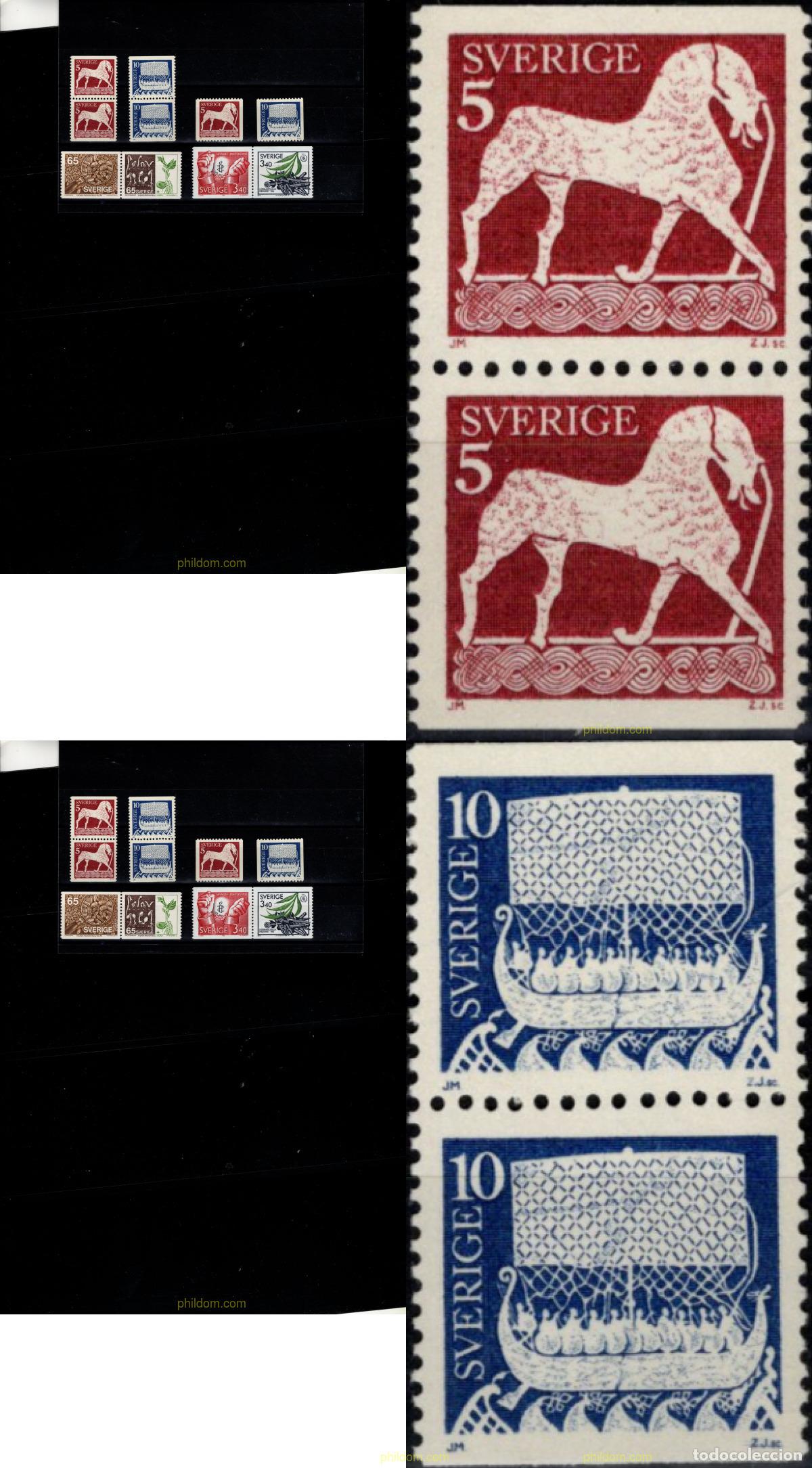 Sellos: 791356 MNH SUECIA 1973 PIEDRAS PINTADAS DE GOTLAND Y PINTURAS