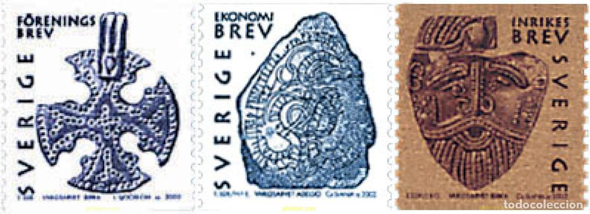 Sellos: 87666 MNH SUECIA 2002 PATRIMONIO MUNDIAL. BIRKA