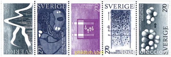 Sellos: 105936 MNH SUECIA 1983 PREMIOS NOBEL DE QUIMICA