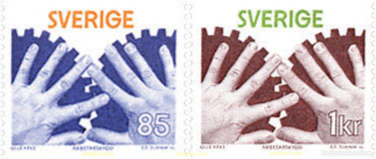 Sellos: 105950 MNH SUECIA 1976 SEGURIDAD LABORAL