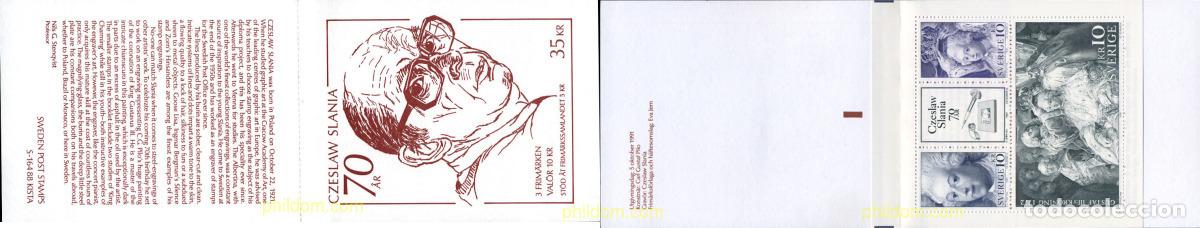 Sellos: 105909 MNH SUECIA 1991 70 ANIVERSARIO DE CZESLAW SLANIA