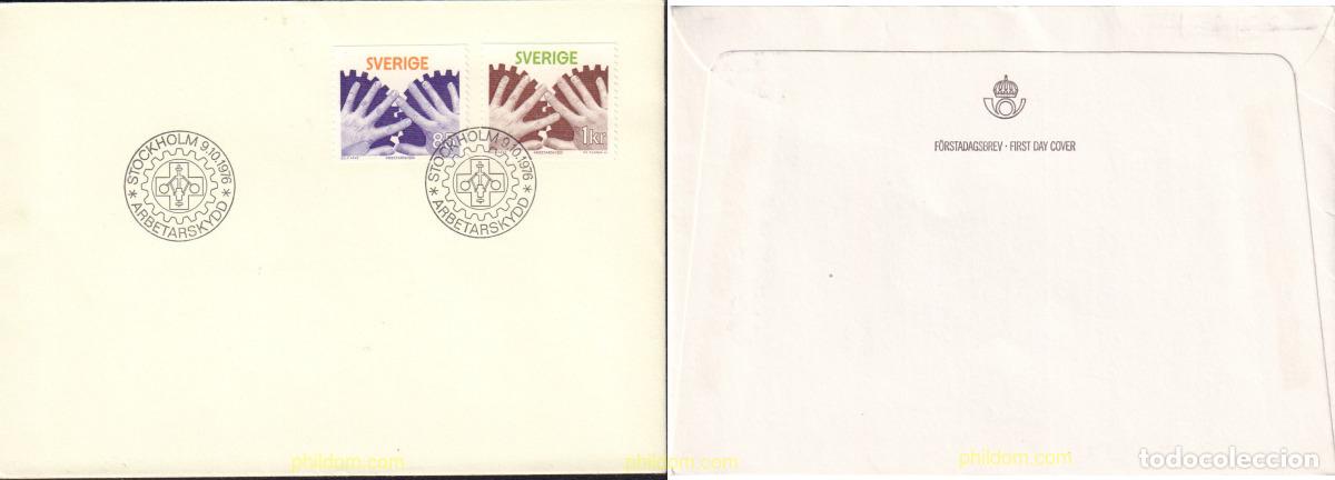 Sellos: 435494 MNH SUECIA 1976 SEGURIDAD LABORAL