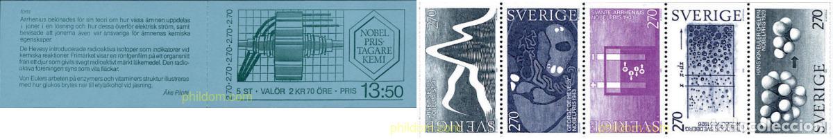 Sellos: 105938 MNH SUECIA 1983 PREMIOS NOBEL DE QUIMICA