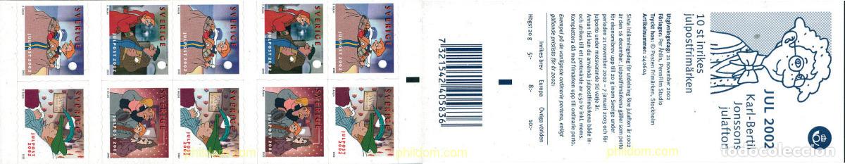 Sellos: 106181 MNH SUECIA 2002 NAVIDAD