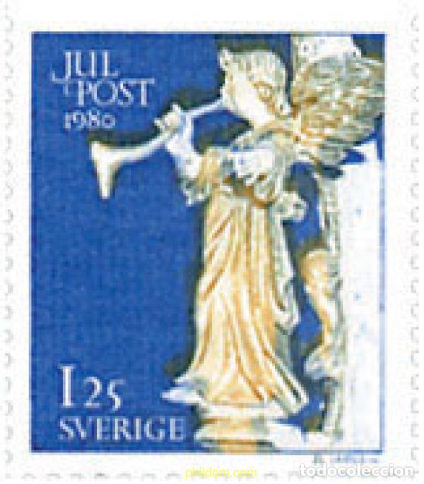 Sellos: 106418 MNH SUECIA 1980 NAVIDAD