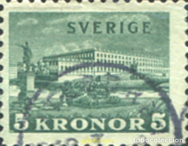 Sellos: 363450 USED SUECIA 1931 PALACIO REAL DE ESTOCOLMO