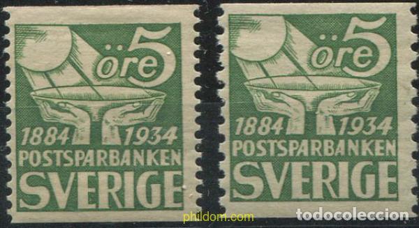 Sellos: 666671 MNH SUECIA 1933 50 ANIVERSARIO DE LA CAJA POSTAL DE AHORROS