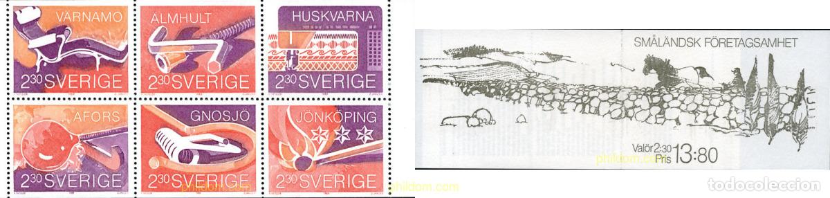 Sellos: 106940 MNH SUECIA 1989 INDUSTRIAS