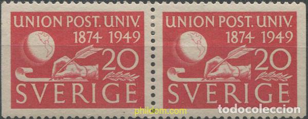 Sellos: 680832 MNH SUECIA 1949 75 ANIVERSARIO DE LA UPU