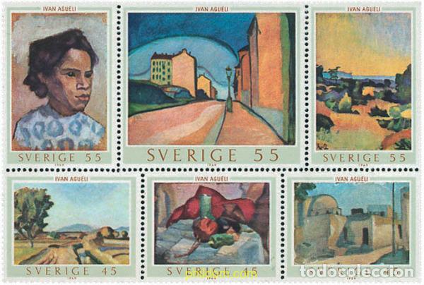 Timbres: 108429 MNH SUECIA 1969 CENTENARIO DEL NACIMIENTO DE IVAN AGUELI