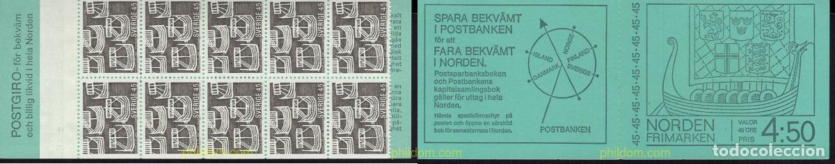 Timbres: 108417 MNH SUECIA 1969 CENTENARIO DE LA COMUNIDAD ESCANDINAVA