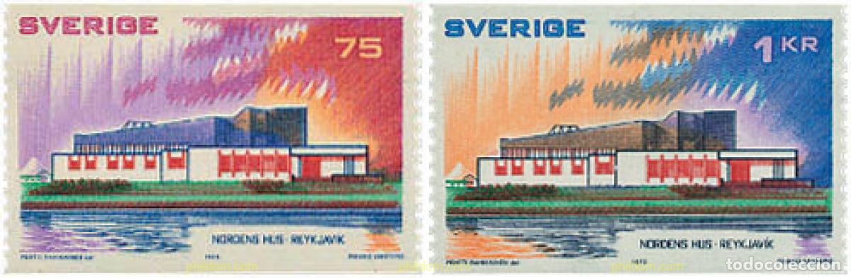 Sellos: 109116 MNH SUECIA 1973 EMISION CONJUNTA DE LOS PAISES ESCANDINAVOS