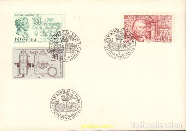 Sellos: 435870 MNH SUECIA 1974 ANIVERSARIOS