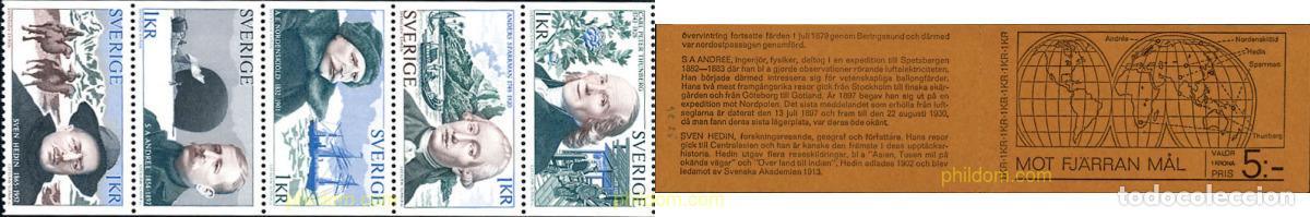 Sellos: 109119 MNH SUECIA 1973 EXPLORADORES