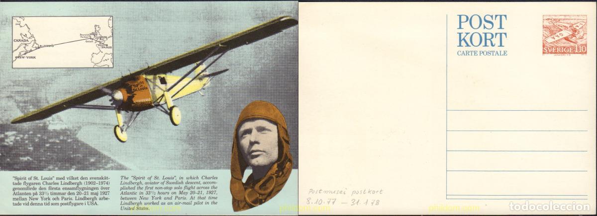 Sellos: 577575 MNH SUECIA 1972 RETROSPECTIVA DE AVIONES POSTALES