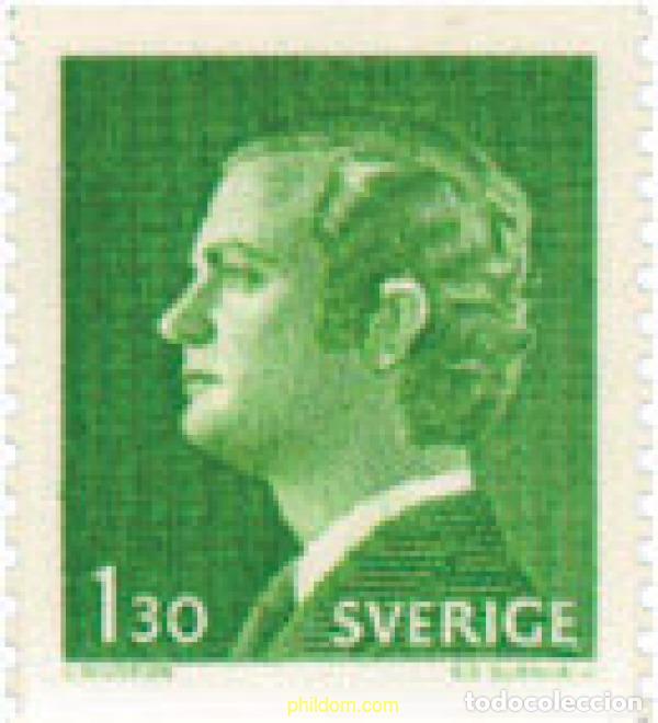 Stamps: 109440 MNH SUECIA 1976 REY CARLOS XVI GUSTAVO
