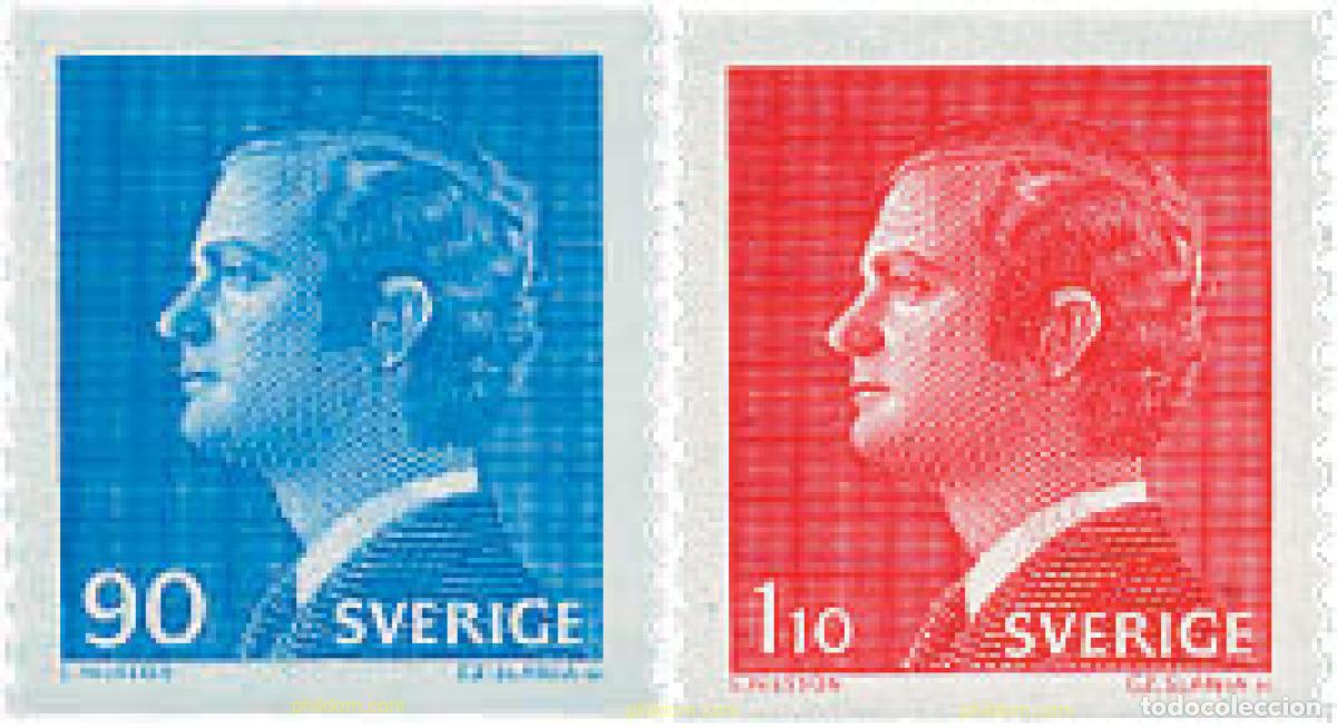 Stamps: 109298 MNH SUECIA 1975 REY CARLOS XVI GUSTAVO