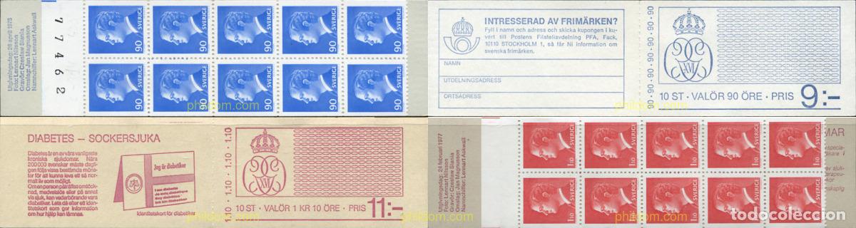 Stamps: 109307 MNH SUECIA 1975 REY CARLOS XVI GUSTAVO