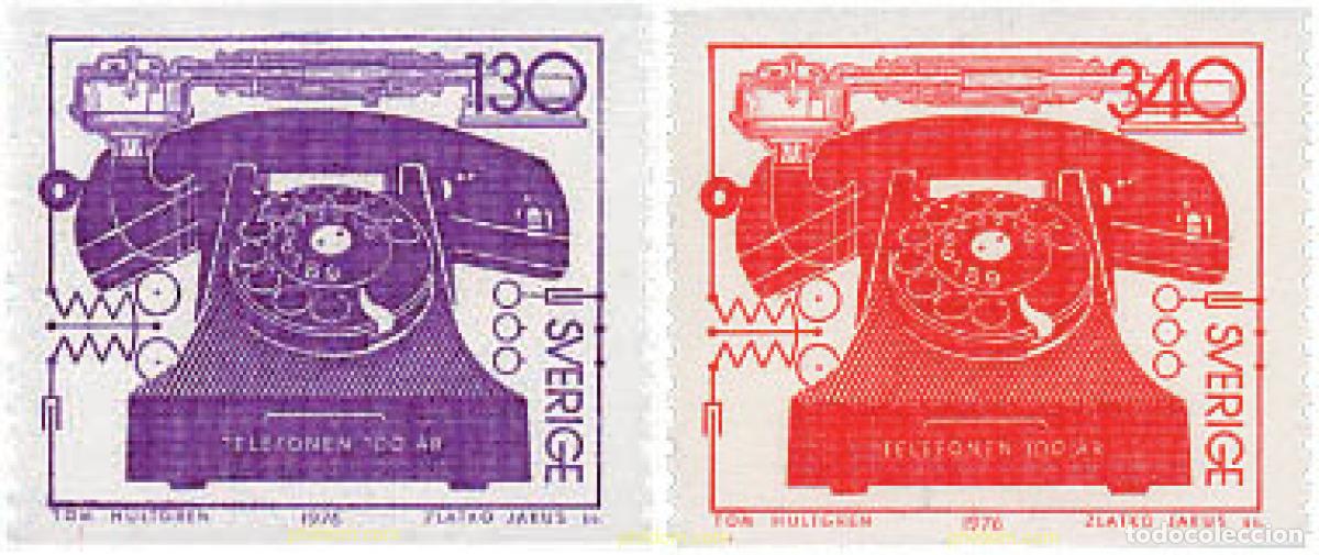 Stamps: 109482 MNH SUECIA 1976 CENTENARIO DEL TELEFONO