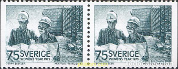 Briefmarken: 240032 MNH SUECIA 1975 A&Ntilde;O INTERNACIONAL DE LA MUJER