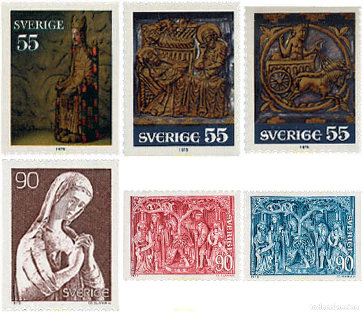 Sellos: 109365 MNH SUECIA 1975 NAVIDAD. ARTE SACRO
