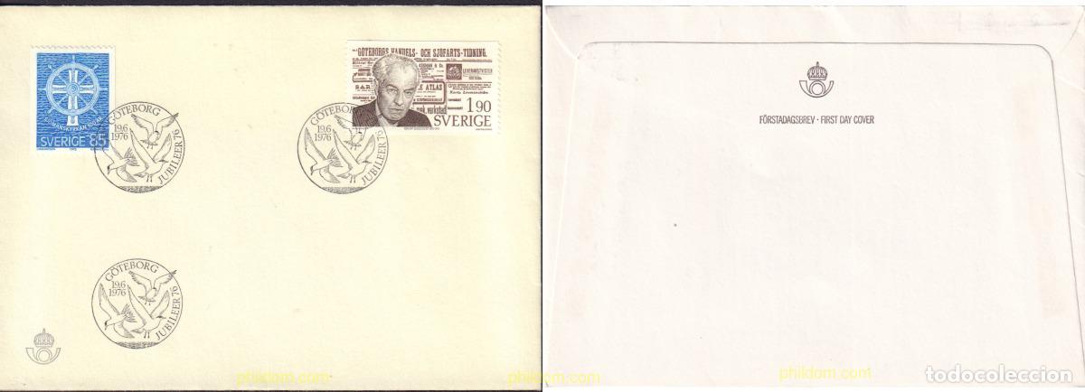 Sellos: 435928 MNH SUECIA 1976 TORGNY SEGERSTEDT REDACTOR DEL DIARIO DE GOTEBORG