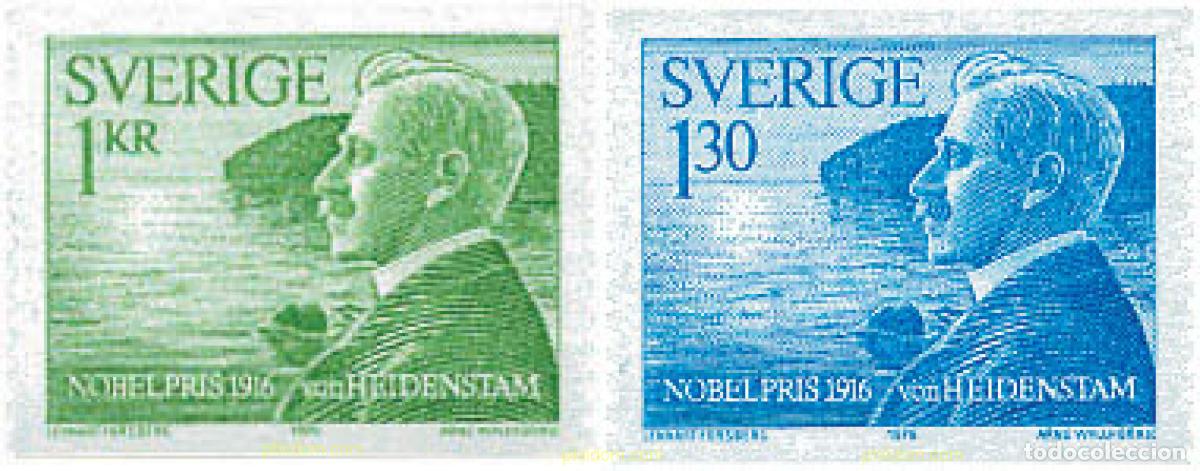 Selos: 109654 MNH SUECIA 1976 PREMIOS NOBEL