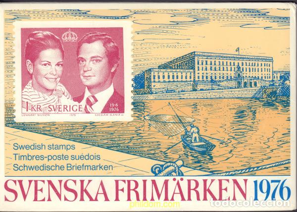 Selos: 593343 MNH SUECIA 1976 PREMIOS NOBEL