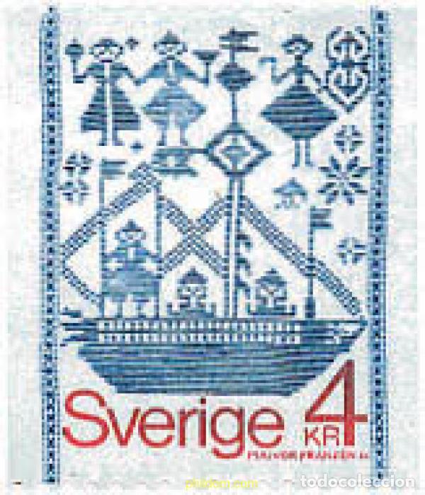 Selos: 109774 MNH SUECIA 1979 TAPICERIA ARTESANAL